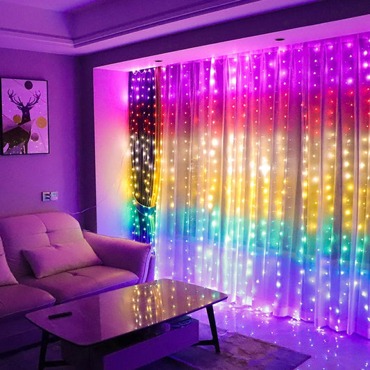 Curtain LED String Lights